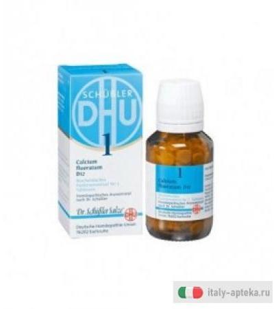 Schwabe Pharma Calcium Fluoratum 1 Schuss 6DH sali di Schüssler medicinale omeopatico 50g