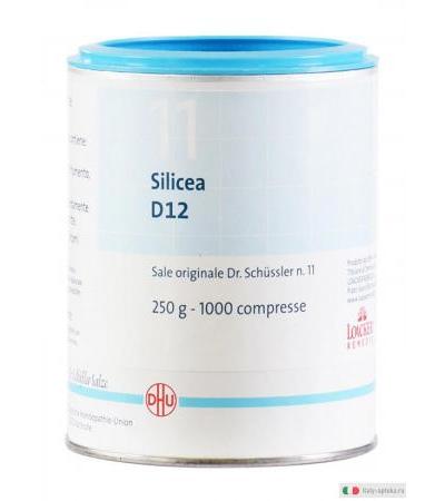 Schwabe Pharma Silicea 11 D12 medicinale omeopatico 1000 compresse