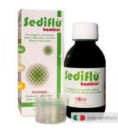 Sediflu Sciroppo per Bambini benessere delle vie respiratorie 150ml