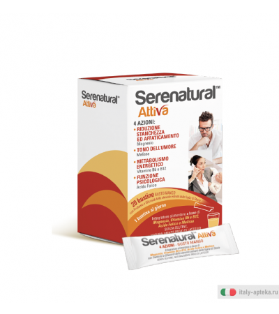 Serenatural Attiva 4 azioni 20 Bustine