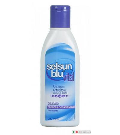 Shampoo antiforfora Delicato SELSUN BLU VITAL