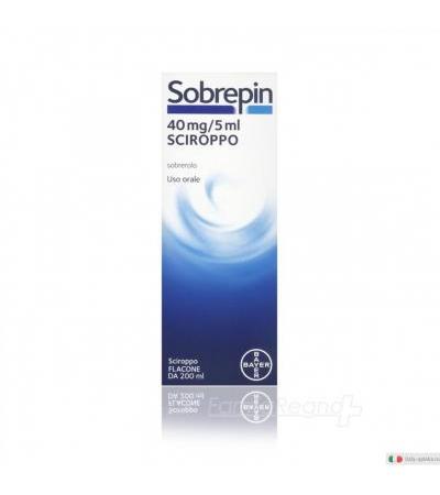 Sobrepin Mucolitico Sciroppo 200ml 40mg/5ml