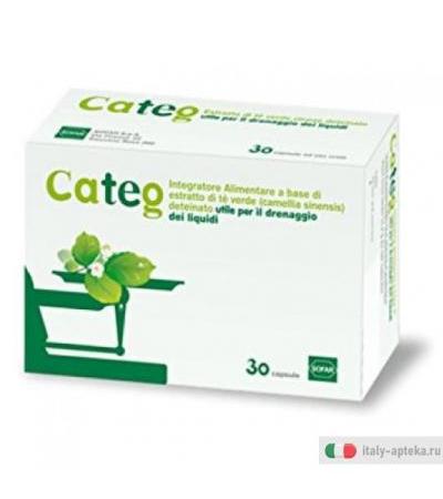 Sofar Categ Estratto The Verde integratore alimentare utile come antiossidante 30 capsule
