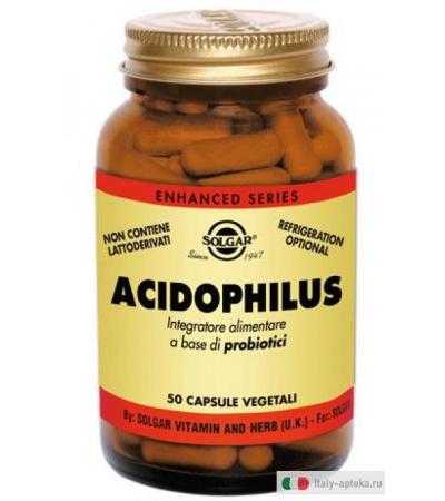 SOLGAR ACIDOPHILUS 50 capsule vegetali