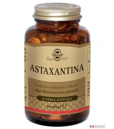 Solgar Astaxantina sostegno antiossidante 30 perle