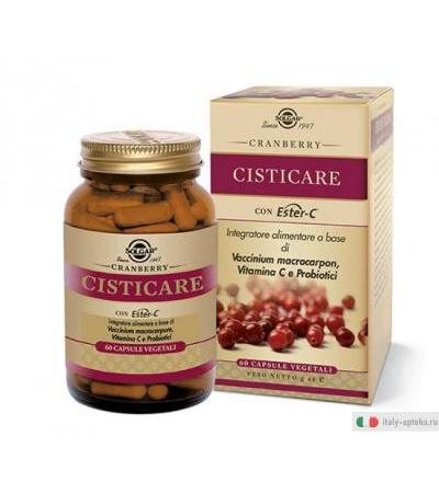 SOLGAR Cranberry Cisticare 60 capsule vegetali