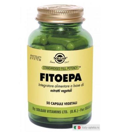Solgar Fitoepa funzionalità epatica 50 capsule