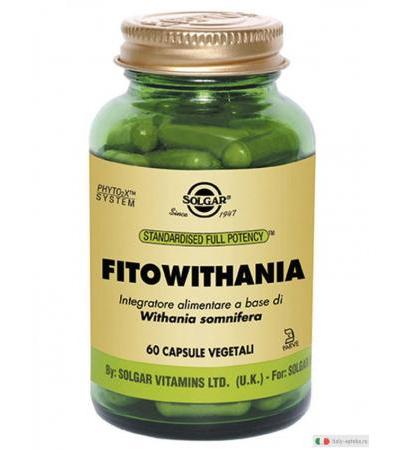 Solgar Fitowithania benessere mentale 60 capsule vegetali