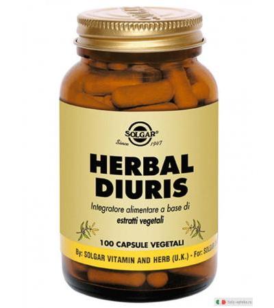 Solgar Herbal Diuris vie urinarie 100 capsule vegetali
