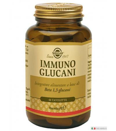 Solgar Immuno Glucani supplemento 60 tavolette