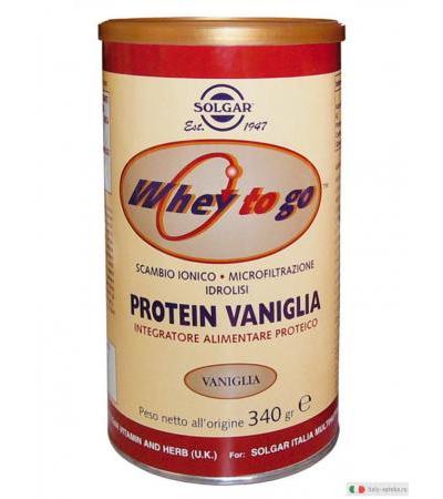 Solgar Protein Vaniglia 340g in polvere