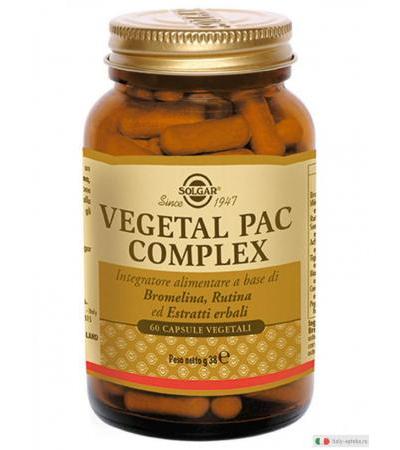 Solgar Vegetal Pac Complex circolazione 60 capsule vegetali