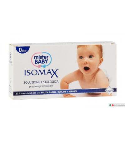 Soluzione fisiologica Isomax per la pulizia nasale e oculare