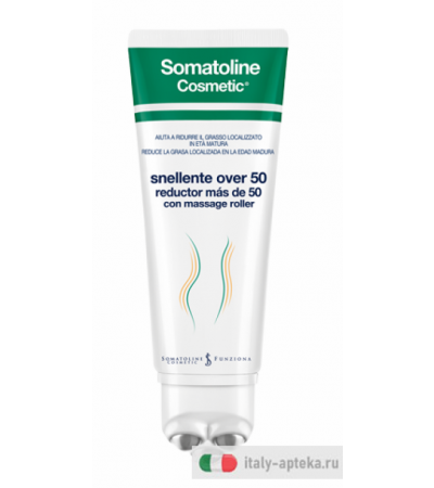 Somatoline Cosmetic Snellente Over 50 con massage roller 200ml