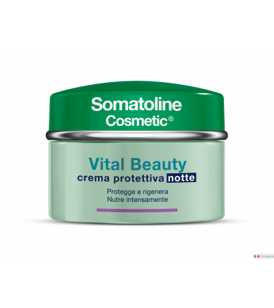 Somatoline Vital Beauty Crema Protettiva Notte nutre intensamente 50ml