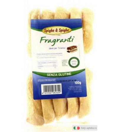 Spighe & Spighe Fragranti ideali per il Tiramisù senza glutine 100g