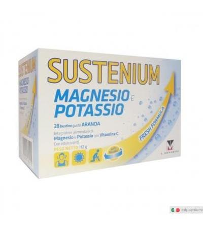 Sustenium Magnesio e Potassio Gusto Arancia 28 bustine
