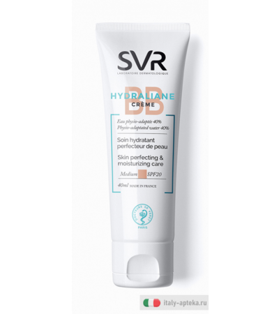 SVR Hydraliane bb creme medium SPF20 trattamento idratante per una pelle perfetta 40ml