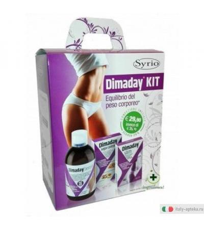 Syrio Dimaday Kit integratori alimentari per l'equilibrio del peso corporeo