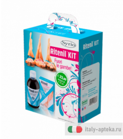 Syrio Ritenil Kit integratori alimentari drenanti e per il microcircolo