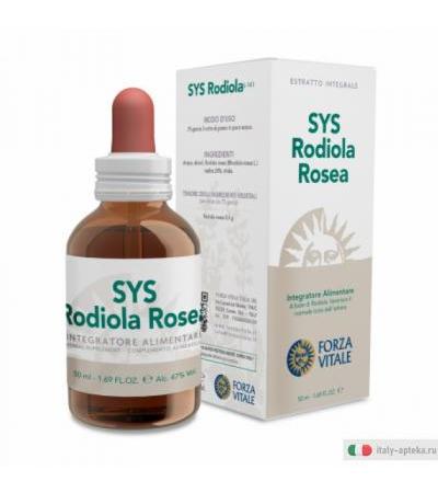 Sys Rodiola Rosea Gocce 50ml