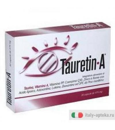 Tauretina integratore alimentare utile per la funzionalità visiva 30 capsule
