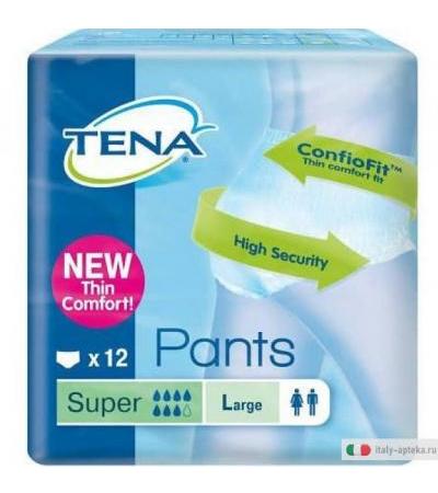 Tena Pants Super L New mutande assorbenti 12 pezzi