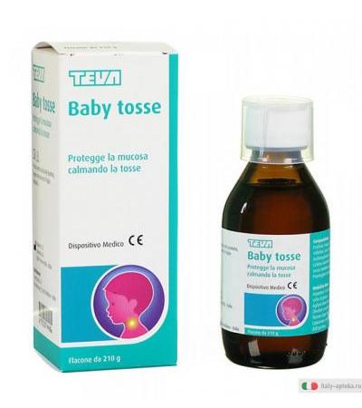 TEVA Baby tosse protegge la mucosa calma la tosse 210 g