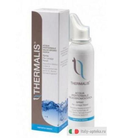 Thermalis Acqua Ipertermale Salso-bromo-iodica per lavaggi nasali spray 150ml