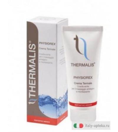 Thermalis Physiorex Crema termale coadiuvante per il massaggio antalgico e miorilassante 100ml