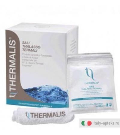 Thermalis Sali Thalasso Termali antiedematosa, idratantei e lenitivi 10 buste monodose da 40ml