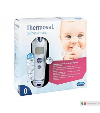 Thermoval Baby Sense Termometro clinico 3in1 per la misurazione frontale senza contatto 0+m