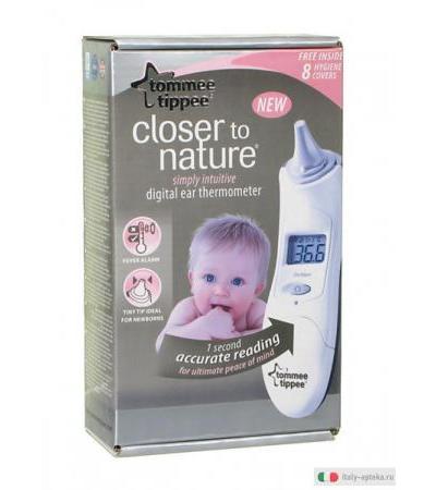 Tommee tippee Closer to nature Termometro digitale auricolare