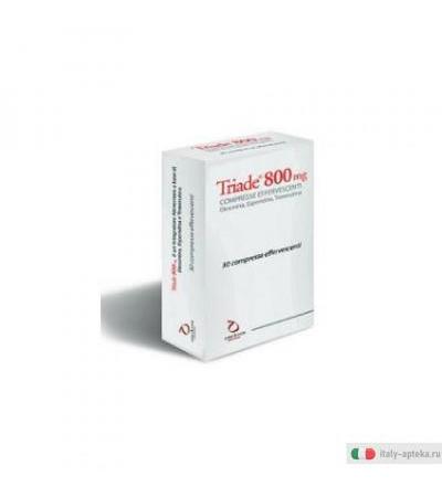Triade 800mg integratore alimentare 30 compresse effervescenti
