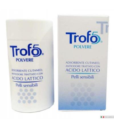 Trofo 5 Polvere adsorbente cutaneo antiodore pelle sensibile 50g