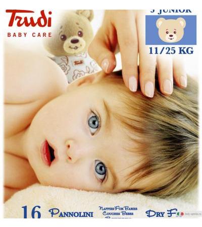Trudi Baby Care Dry Fit Junior 11-25 Kg 16 Pannolini