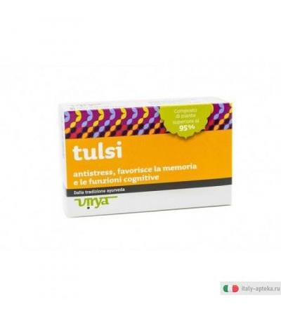 Tulsi Virya utile per la memoria e per lo stress 60 compresse