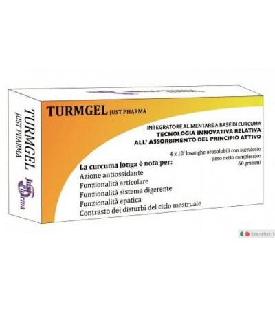 Turmgel Curcum Integratore Alimentare Assorbimento Principio Attivo 40 Losanghe Orosolubili