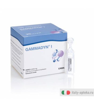 Unda Gammadyn I Medicinale Omeopatico 30 fiale orali