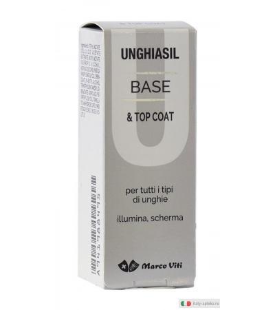 Unghiasil Base & Top Coat per tutti i tipi di unghie 10ml