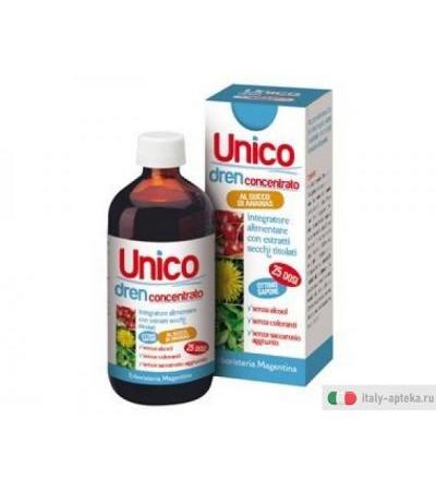 Unico Dren Concentrato Succo di Ananas 250ml