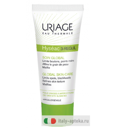 Uriage Hyséac 3-Regul trattamento globale anti-imperfezioni 40ml