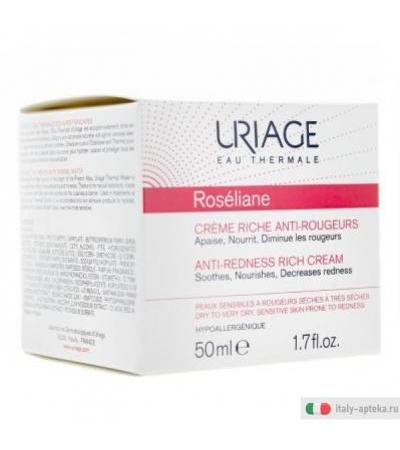Uriage Roseliane crema anti-arrossamento ricca 50ml