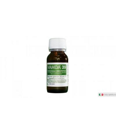 Vanda 39 medicinale omeopatico gocce 30ml