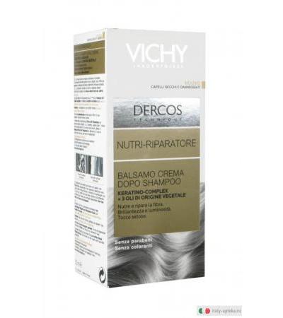 Vichy Dercos Nutri Riparatore Balsamo crema dopo shampoo 150 ml