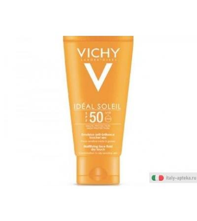 Vichy Ideal Soleil SPF50 Dry Touch Emulsione effetto mat 50ml