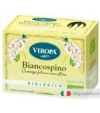 Viropa Biancospino infuso biologico 15 filtri
