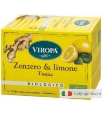 Viropa Zenzero & Limone tisana biologico 15 filtri