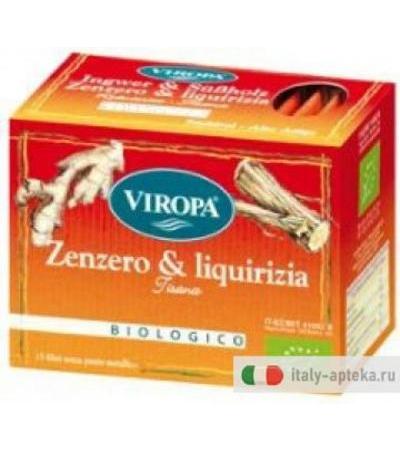 Viropa Zenzero & Liquirizia infuso biologico 15 filtri