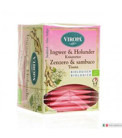 Viropa Zenzero & Sambuco biologico 15 filtri